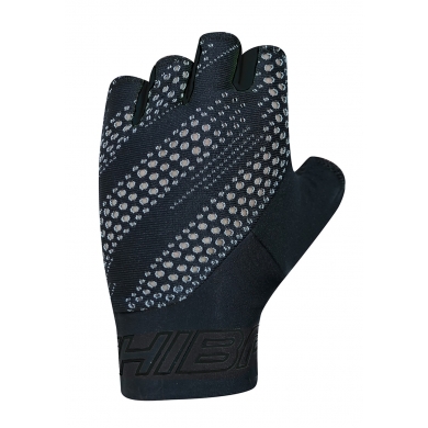 Chiba Bike Gloves Ergo (Three-dimensionally shaped, flexible palm) black/black - 1 pair